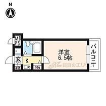 京都府京都市山科区椥辻西浦町（賃貸マンション1K・2階・18.34㎡） その2