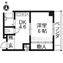 京都府京都市伏見区上神泉苑町（賃貸マンション1DK・2階・25.84㎡） その2