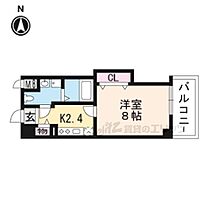 京都府京田辺市田辺波風（賃貸マンション1K・4階・28.39㎡） その2