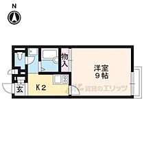 レオネクストとの 204 ｜ 京都府城陽市枇杷庄島ノ宮（賃貸アパート1K・2階・26.08㎡） その2