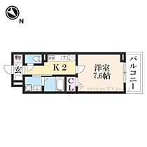 フロレゾン 108 ｜ 京都府京都市伏見区竹田北三ツ杭町（賃貸マンション1K・1階・28.64㎡） その2