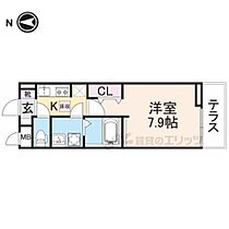 京都府向日市上植野町後藤（賃貸アパート1K・1階・26.08㎡） その1