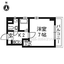 フラットコート 301 ｜ 京都府京都市伏見区深草稲荷榎木橋町（賃貸マンション1K・3階・23.25㎡） その2