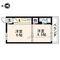 京都府京都市伏見区竹田久保町（賃貸マンション2K・3階・33.00㎡） その1