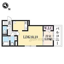 Ｄ－ｒｏｏｍ松井山手南 302 ｜ 京都府京田辺市薪西窪（賃貸アパート1LDK・3階・34.39㎡） その2