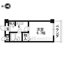 京都府京田辺市興戸若宮（賃貸マンション1K・1階・19.04㎡） その2