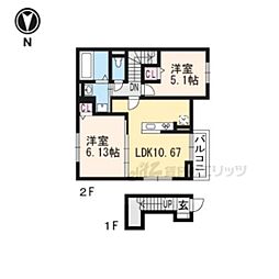 Ｄ-ｒｏｏｍ富野Ｂ棟