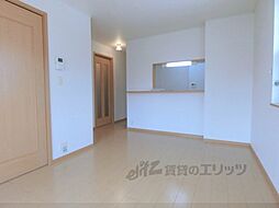 JR片町線(学研都市線) 京田辺駅 徒歩10分の賃貸アパート 2階2LDKのリビング/ダイニング