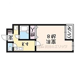 ABCFIRST 1Kの間取図画像