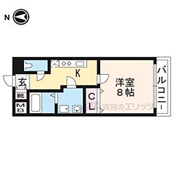 Maison・Belong 1Kの間取図画像