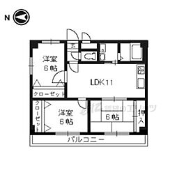 MOグロリーエイト 3LDKの間取図画像