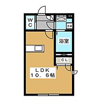 ラルーチェ　サウス 105 ｜ 長野県長野市稲里町中央３丁目（賃貸アパート1R・1階・28.40㎡） その2