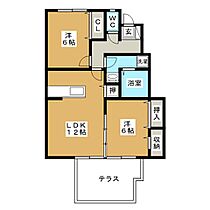 プライマリーコート　Ｅ棟 102 ｜ 長野県長野市大字富竹（賃貸アパート2LDK・1階・59.21㎡） その2