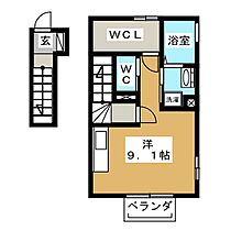 Ｔｈｅ　海津 201 ｜ 長野県長野市松代町松代殿町（賃貸アパート1R・2階・34.04㎡） その2