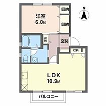 フォーレスヴィラ　1 202 ｜ 長野県長野市松代町東条（賃貸アパート1LDK・2階・42.48㎡） その2