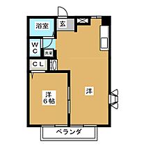 フローラハイムＳ 201 ｜ 長野県長野市大字柳原（賃貸アパート1LDK・2階・40.04㎡） その2