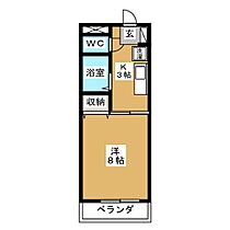 ビレッジトウホウ 103 ｜ 長野県長野市大字栗田（賃貸マンション1K・1階・23.90㎡） その2