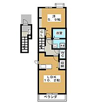 ローゼンハイムＫ　II 202 ｜ 長野県長野市大字稲葉（賃貸アパート1LDK・2階・44.66㎡） その2