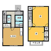 Ｒｅｌｉｅｆ　Ｃｏｕｒｔ　稲田　Ｄ棟 102 ｜ 長野県長野市稲田３丁目（賃貸テラスハウス2LDK・1階・74.03㎡） その2