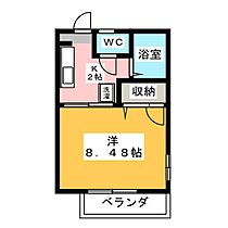 トミユウ　あもり 103 ｜ 長野県長野市宮沖（賃貸アパート1K・1階・24.24㎡） その2