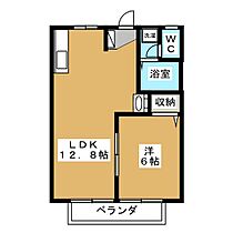 ランデックスＫ 105 ｜ 長野県長野市合戦場１丁目（賃貸マンション1LDK・1階・40.04㎡） その2