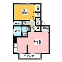 エスポアール小池Ｃ棟 102 ｜ 長野県長野市大字稲葉（賃貸アパート1LDK・1階・44.14㎡） その2