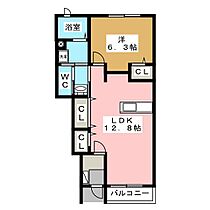 プラシードナツメ　Ｅ 102 ｜ 長野県長野市川中島町御厨（賃貸アパート1LDK・1階・46.49㎡） その2