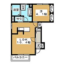 ロイヤルガーデン 102 ｜ 長野県長野市豊野町豊野（賃貸アパート1LDK・1階・38.26㎡） その2