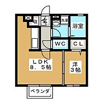 フォルティーノしののい　II 102 ｜ 長野県長野市篠ノ井布施高田（賃貸アパート1LDK・1階・30.13㎡） その2