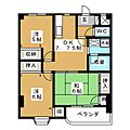 プライムハイツR.K5階7.5万円