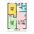おねやま団地悠久台1階4.2万円