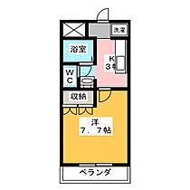 ベル・ヴィーニュ 202 ｜ 長野県松本市沢村２丁目（賃貸マンション1K・2階・24.75㎡） その2