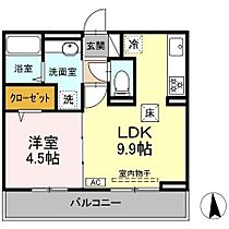 M.SOLANA（エム・ソラーナ） 102 ｜ 長野県松本市大字里山辺1399-5（賃貸アパート1LDK・1階・35.05㎡） その2