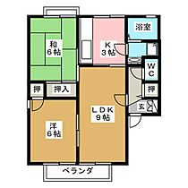 メゾン・マルツB 206 ｜ 長野県松本市沢村３丁目（賃貸アパート2LDK・2階・55.42㎡） その2