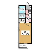 ファミール小林B 202 ｜ 長野県松本市沢村１丁目（賃貸アパート1K・2階・22.77㎡） その2