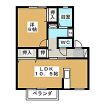 アトリオカルティス 102 ｜ 長野県松本市井川城３丁目（賃貸アパート1LDK・1階・42.11㎡） その2