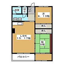 ヒルトップドゥエリング 302 ｜ 長野県松本市宮渕２丁目（賃貸マンション2LDK・3階・67.12㎡） その2