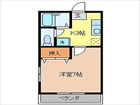 プラース宝木 205 ｜ 栃木県宇都宮市宝木本町1281-12（賃貸アパート1K・2階・26.50㎡） その2