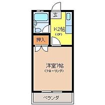 メゾン愛II 103 ｜ 栃木県宇都宮市宮の内3丁目487-2（賃貸アパート1K・1階・20.28㎡） その2