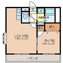 リジェール21 308 ｜ 栃木県宇都宮市川田町1008-6（賃貸マンション1LDK・3階・35.20㎡） その2