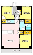 グローバル氏家 406 ｜ 栃木県さくら市氏家3167-2（賃貸マンション3LDK・4階・68.04㎡） その2