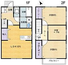 さくら都市戸建５ F号棟 ｜ 千葉県富津市二間塚1639-5（賃貸一戸建3LDK・--・70.38㎡） その2