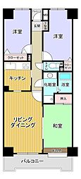 ダイアパレス千葉青葉台サウスアベニュー 3LDKの間取図画像