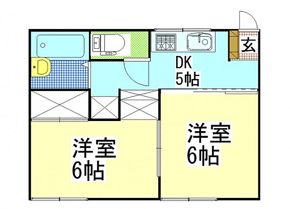 ファミール鹿田_間取り_0