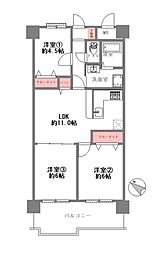 間取図画像 3LDK