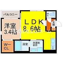 AYAMI  ｜ 愛知県名古屋市瑞穂区柳ケ枝町２丁目41-4（賃貸アパート1LDK・1階・30.08㎡） その2