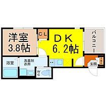 ベルリバー京田町 102 ｜ 愛知県名古屋市中村区京田町２丁目11-5（賃貸アパート1DK・1階・25.81㎡） その2