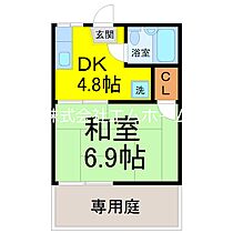 フォーブルアオイ 102 ｜ 愛知県名古屋市北区清水１丁目2-5（賃貸アパート1DK・1階・28.60㎡） その2