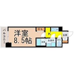 間取図画像 1K