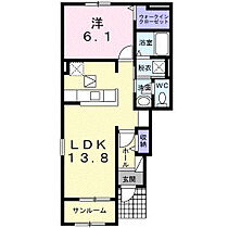 ブライト　ノバI 101 ｜ 茨城県龍ケ崎市光順田2964-6（賃貸アパート1LDK・1階・50.29㎡） その2